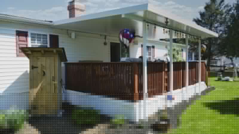 House Skirting Installation